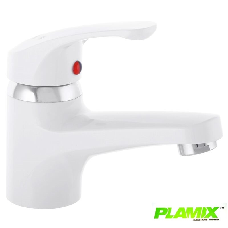 Змішувач для умивальника Plamix Afina 011 White