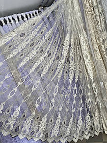 Тюль фатинова корд заввишки 2,8 м. венге