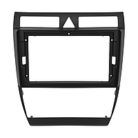 Переходная рамка Lesko 9" Audi A6 4B 1997-2005 Allroad 2000-2006 AU 018N 7173 Black z17-2024