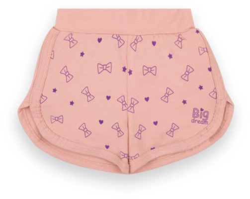 Шорти дитячі для дівчинки GABBI SH-21-7-2 Біг Дрім Пудра на зріст 104 (12650)