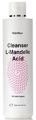 Очищуючий гель з L-мигдалевою кислотою Cleanser L-Mandelic Acid All skin types, 250 мл Medilux