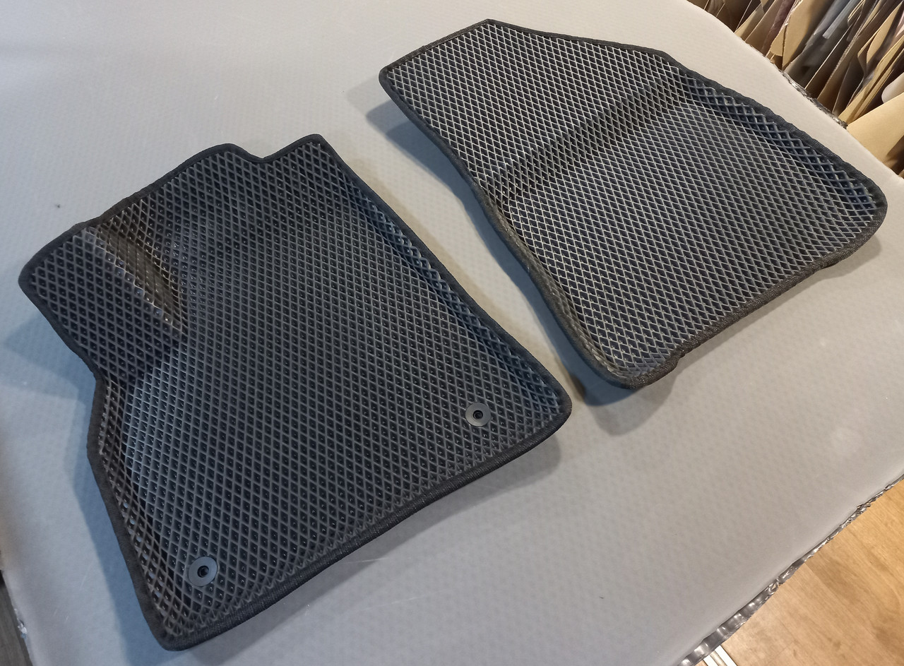 3D килимки EvaForma передні на Peugeot 3008 '09-16, 3D килимки EVA