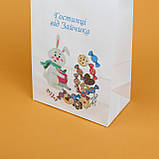 Новорічні пакети для цукерок 150*90*240 Подарункові пакети для солодких подарунків Дитячі подарункові пакети, фото 3