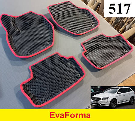 3D килимки EvaForma на Volvo XC60 '08-17, килимки ЕВА, фото 2