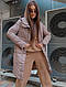 Жіноча куртка-пальто з капюшоном, фото 3