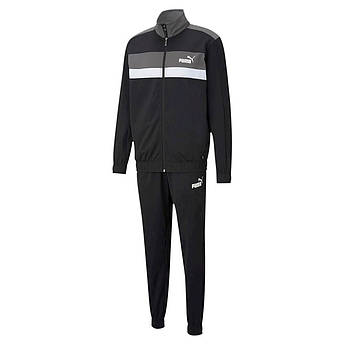 Чоловічий Спортивний костюм Puma Cb Retro Tracksuit Cl Puma Black 585847-01, Чорний, Розмір (EU) — 52/54