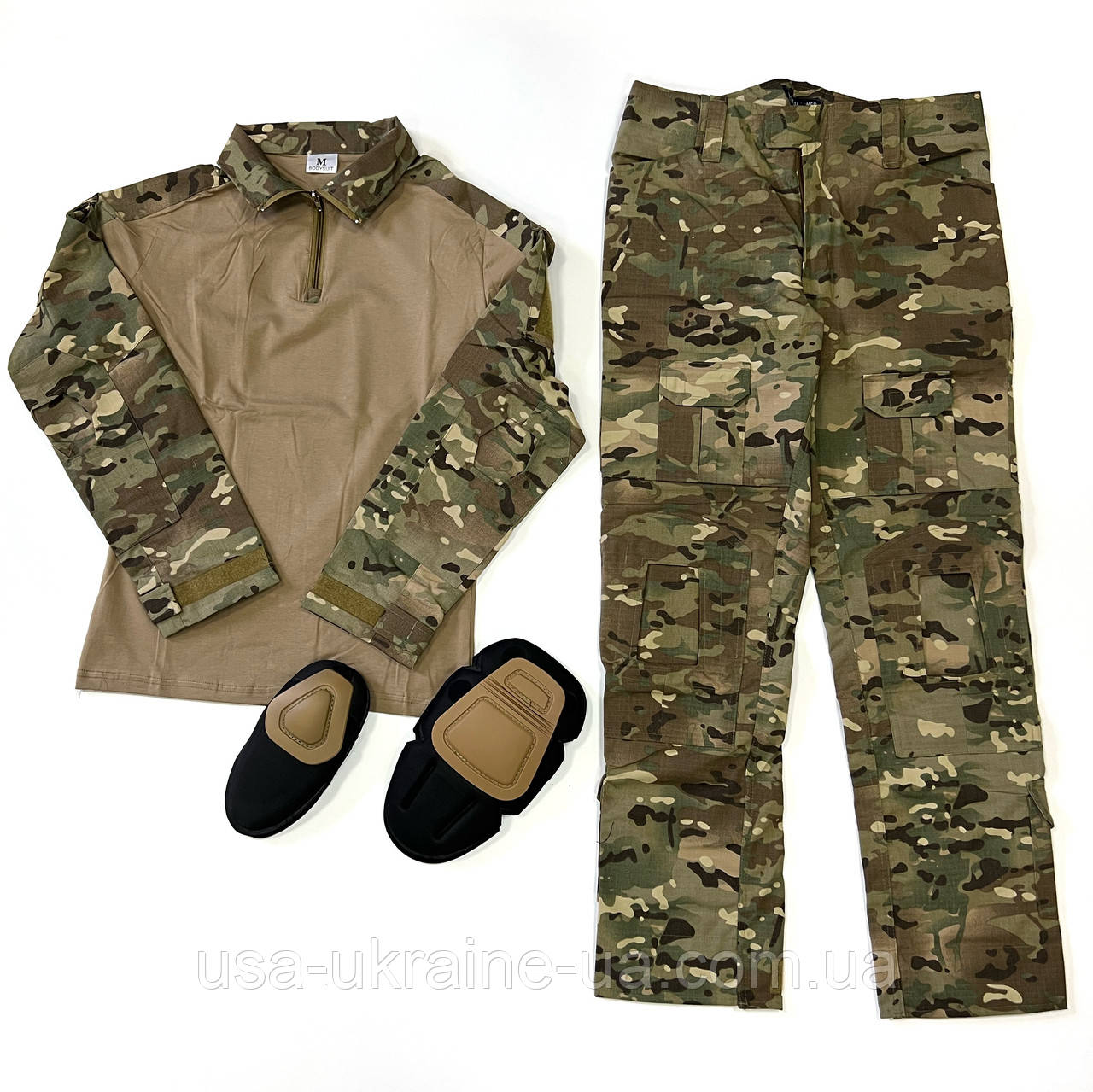 Чоловічий костюм зі знімними наколінниками та налокітниками мультикам, фото 1