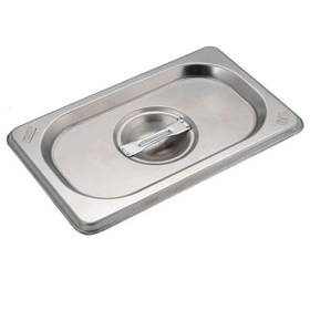 Кришка 1/9 з неіржавкої сталі 176х108 мм FoREST