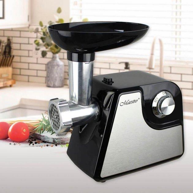 М'ясорубка електрична Maestro MR-853 1000 Вт з соковижималкою