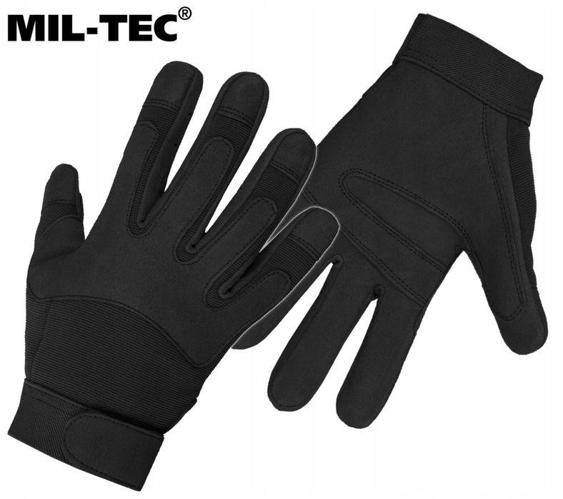 Перчатки для стрельбы Mil-Tec Black S M L XL XXL. Тактические военные перчатки Германия Оригинал! - фото 8 - id-p1700055654