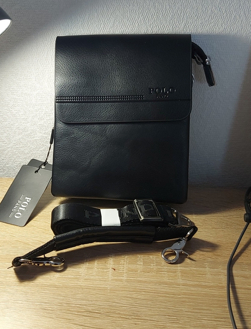 Сумка Чоловіча Планшет-шкіра 350-2 black.Купити чоловічі сумки-планшети гуртом і в роздріб в Україні