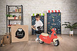 Скутер Smoby Доставляння їжі зі знімним боксом Червоний (721007), фото 10