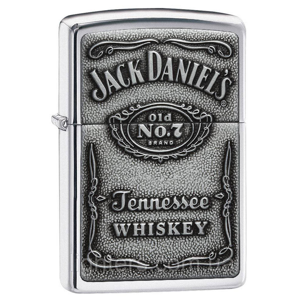 Zippo Jack Daniel's® 250JD.427 запальничка zippo Джек Деніелс, фото 1