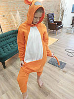 Костюм кігурумі чоловіча піжама Білка (зріст 173-180) помаранчевий розмір 48