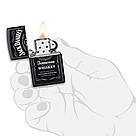 Zippo Jack Daniel's® 49281 запальничка zippo Джек Деніелс, фото 3