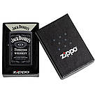 Zippo Jack Daniel's® 49281 запальничка zippo Джек Деніелс, фото 4