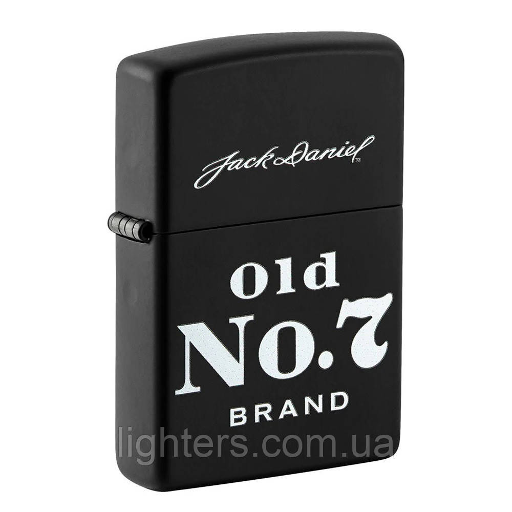 Zippo Jack Daniel's® 49823 запальничка zippo Джек Деніелс, фото 1