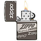 Zippo Logo Design 49051, зажигалка zippo, фото 2