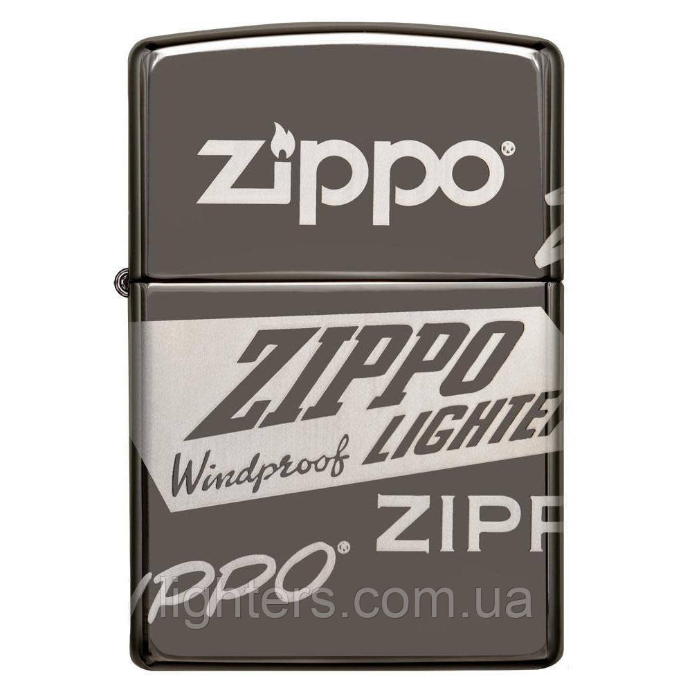 Zippo Logo Design 49051, зажигалка zippo