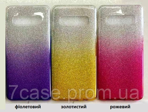 Чохол силіконовий Shiny з блискітками для Huawei P Smart Z