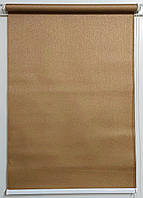 Рулонна штора Люмінис Коричневий