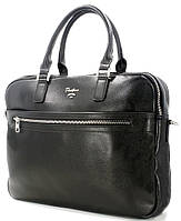 Чоловічий портфель DAVID JONES 698804 black. Чоловіча сумка-портфель DAVID JONES