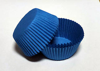 Формочка паперова 5*3 см блакитна