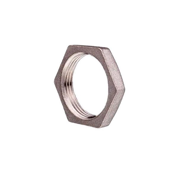 Контргайка латунна LEXLINE (нікель) 1