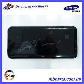 Дисплей із сенсором Samsung G955 Galaxy S8 plus Black, GH97-20470A, оригінал!