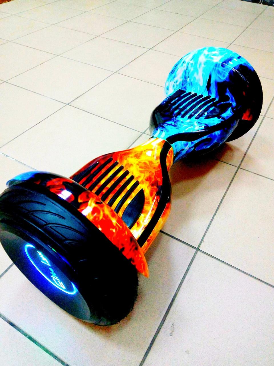 Гіроскутер гіроборд 10.5 дюйма із самобалансом Smart Balance Wheel вогонь і вода