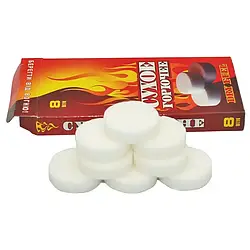 Сухий спирт (Сухе пальне), в таблетках, упаковка 8 табл. / мінімальне замовлення 5 упаковок  40 табл.