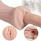 Двухсторонний мужской мастурбатор женская силиконовая вагина с клитором и ртом "Double end masturbator" - фото 9 - id-p1071105017