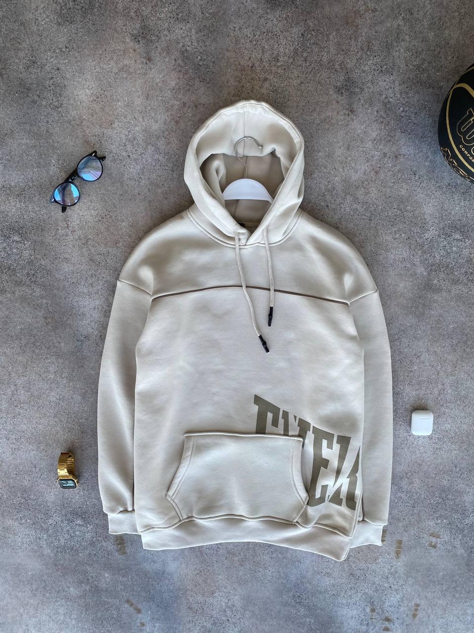 Чоловіча кофта худі Everlast M945 молочна