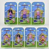 Набір фігурок "РР" 12553 (288) "Свинка Пеппа", на листі, 6 видів