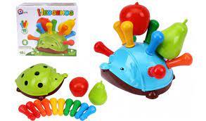 Гр "Їжачок" 8300 "Technok Toys", сортер, яблука, грушки, в коробці, фото 1
