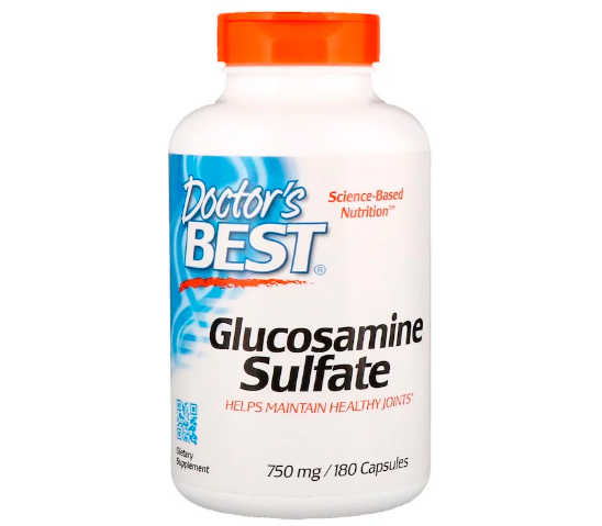 Best Glucosamine Sulfate Doctor's Best, 180 капсул