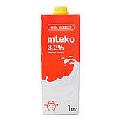 Молоко OSM BIERUN 3,2% (Польща), 1л