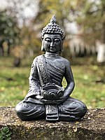 Садово-парковая фигура, статуэтка Будда для декора сада, ручной работы 31 см
