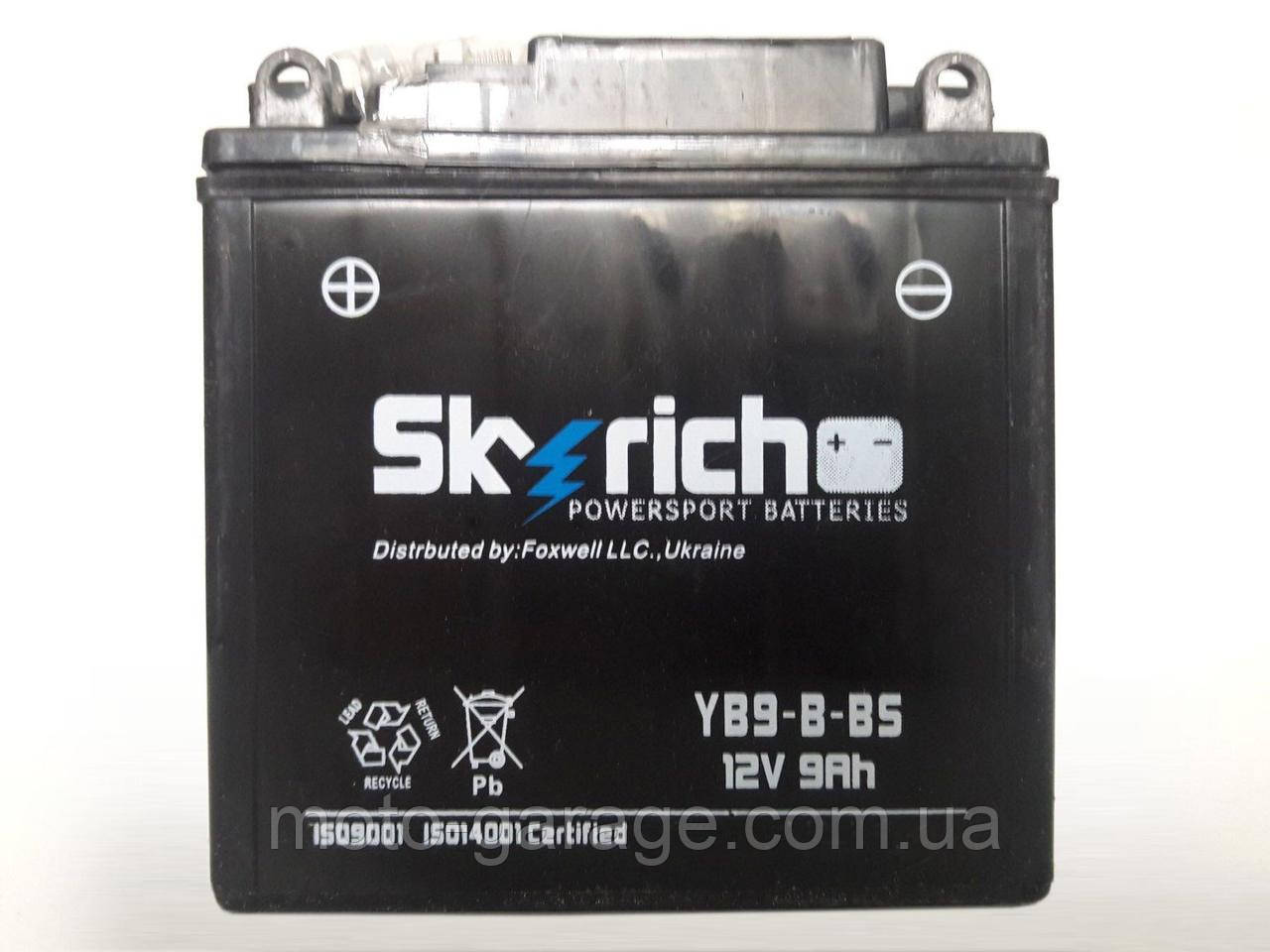 Акумулятор Skyrich YB9-B-BS 12 V 9 Ah 135x75x135