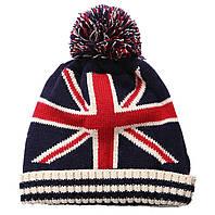 Зимняя шапка с флагом Великобритания Англия