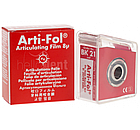 Артикуляційна фольга BK21 8мкм червона одностороння стрічка 20м ширина 22мм., фото 2