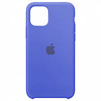 Чохол накладка бампер для Apple iPhone 11 Айфон (6,1 дюймов) Silicone Case Синій (New Lake blue) Full