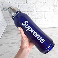 Металевий туристичний термос пляшка SUPREME WITH CAP 800 мл для чаю кави з нержавіючої сталі