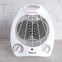 Електричний дуйчик тепловентилятор Domotec MS-5901 підлоговий настільний нагрівач дуйка 2000 Вт