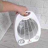 Електричний дуйчик тепловентилятор Domotec MS-5901 підлоговий настільний нагрівач дуйка 2000 Вт, фото 3