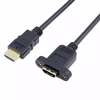 HDMI Удлинитель провод шнур с креплением V1.4 для 1080P HDTV