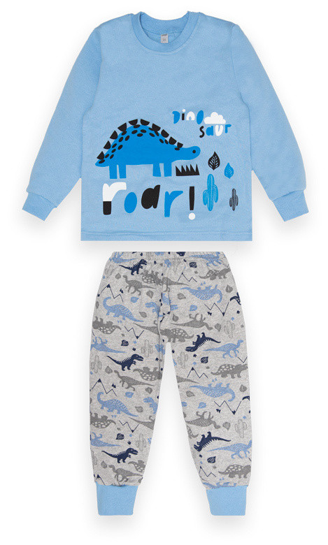 Піжама дитяча для хлопчика GABBI PGM-22-2-7 Блакитний на зріст 110 (13333)