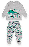 Піжама дитяча для хлопчика GABBI PGM-22-2-7 Сірий на зріст 116 (13333)