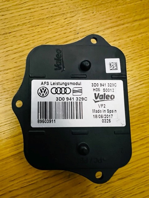 Valeo AFS Блок керування адаптивного освітлення 3D0941329С H05 S0012 89503911 Made in Spain