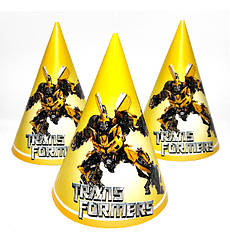 Ковпачки на день народження "Transformers" (5шт)